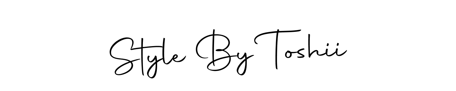You should practise on your own different ways (Autography-DOLnW) to write your name (Style By Toshii) in signature. don't let someone else do it for you. Style By Toshii signature style 10 images and pictures png