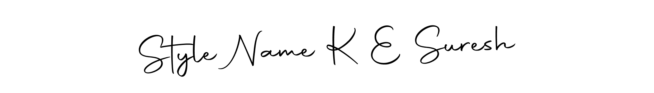 How to make Style Name K E Suresh signature? Autography-DOLnW is a professional autograph style. Create handwritten signature for Style Name K E Suresh name. Style Name K E Suresh signature style 10 images and pictures png