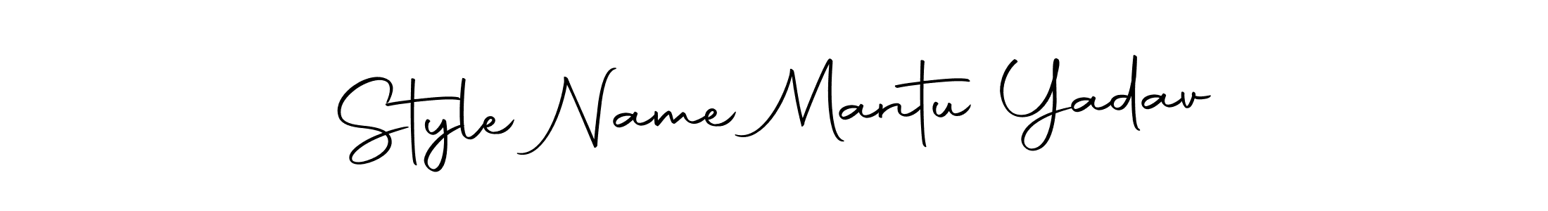 Make a beautiful signature design for name Style Name Mantu Yadav. With this signature (Autography-DOLnW) style, you can create a handwritten signature for free. Style Name Mantu Yadav signature style 10 images and pictures png