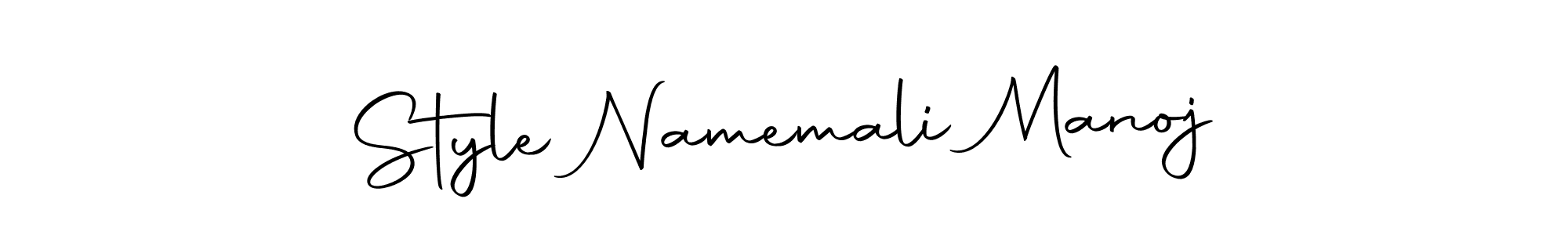 Autography-DOLnW is a professional signature style that is perfect for those who want to add a touch of class to their signature. It is also a great choice for those who want to make their signature more unique. Get Style Namemali Manoj name to fancy signature for free. Style Namemali Manoj signature style 10 images and pictures png