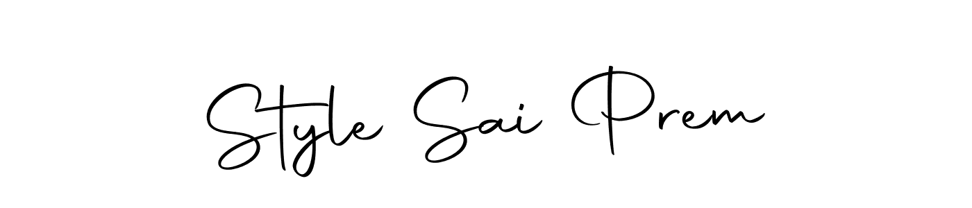 You can use this online signature creator to create a handwritten signature for the name Style Sai Prem. This is the best online autograph maker. Style Sai Prem signature style 10 images and pictures png