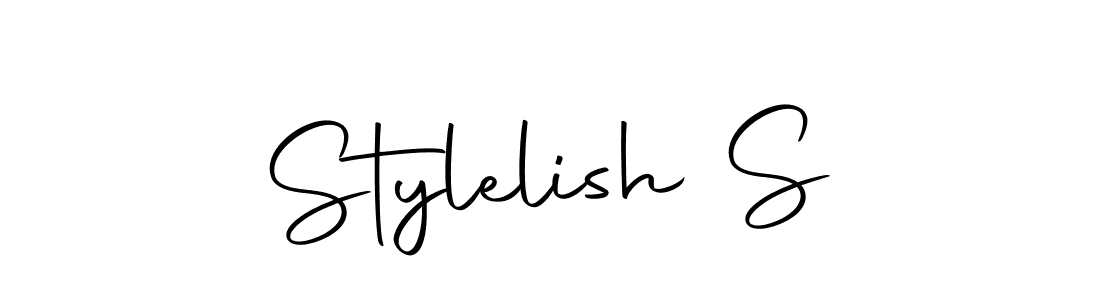 You should practise on your own different ways (Autography-DOLnW) to write your name (Stylelish S) in signature. don't let someone else do it for you. Stylelish S signature style 10 images and pictures png