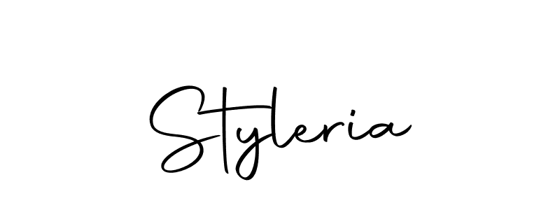 How to make Styleria name signature. Use Autography-DOLnW style for creating short signs online. This is the latest handwritten sign. Styleria signature style 10 images and pictures png