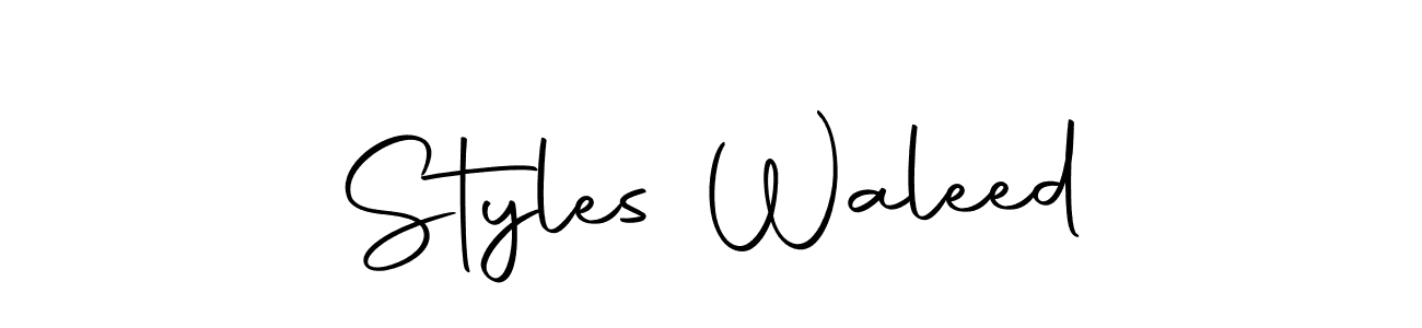 The best way (Autography-DOLnW) to make a short signature is to pick only two or three words in your name. The name Styles Waleed include a total of six letters. For converting this name. Styles Waleed signature style 10 images and pictures png