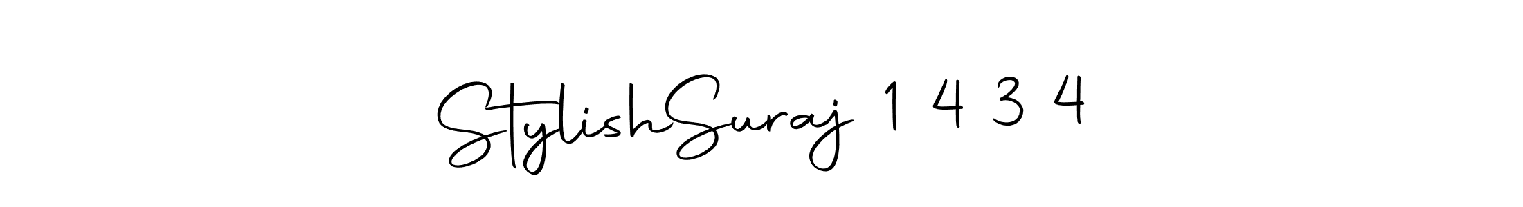 if you are searching for the best signature style for your name Stylish  Suraj 1 4 3 4. so please give up your signature search. here we have designed multiple signature styles  using Autography-DOLnW. Stylish  Suraj 1 4 3 4 signature style 10 images and pictures png