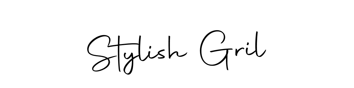 if you are searching for the best signature style for your name Stylish Gril. so please give up your signature search. here we have designed multiple signature styles  using Autography-DOLnW. Stylish Gril signature style 10 images and pictures png