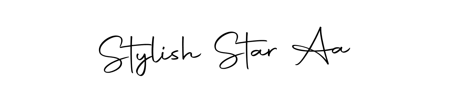 Also You can easily find your signature by using the search form. We will create Stylish Star Aa name handwritten signature images for you free of cost using Autography-DOLnW sign style. Stylish Star Aa signature style 10 images and pictures png