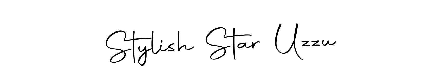 Make a short Stylish Star Uzzu signature style. Manage your documents anywhere anytime using Autography-DOLnW. Create and add eSignatures, submit forms, share and send files easily. Stylish Star Uzzu signature style 10 images and pictures png