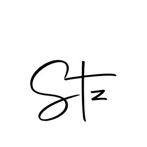 You should practise on your own different ways (Autography-DOLnW) to write your name (Stz) in signature. don't let someone else do it for you. Stz signature style 10 images and pictures png