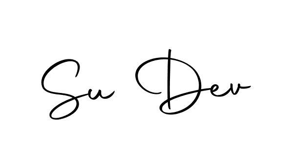 You should practise on your own different ways (Autography-DOLnW) to write your name (Su Dev) in signature. don't let someone else do it for you. Su Dev signature style 10 images and pictures png