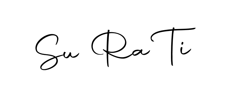 It looks lik you need a new signature style for name Su Ra Ti. Design unique handwritten (Autography-DOLnW) signature with our free signature maker in just a few clicks. Su Ra Ti signature style 10 images and pictures png