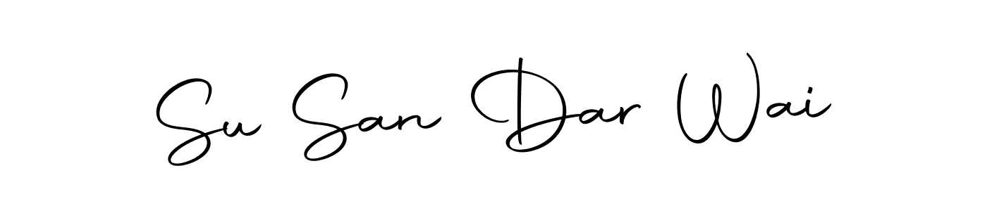 See photos of Su San Dar Wai official signature by Spectra . Check more albums & portfolios. Read reviews & check more about Autography-DOLnW font. Su San Dar Wai signature style 10 images and pictures png