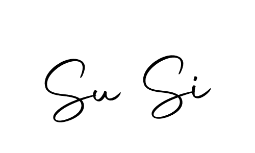 if you are searching for the best signature style for your name Su Si. so please give up your signature search. here we have designed multiple signature styles  using Autography-DOLnW. Su Si signature style 10 images and pictures png