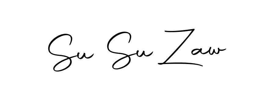 How to make Su Su Zaw signature? Autography-DOLnW is a professional autograph style. Create handwritten signature for Su Su Zaw name. Su Su Zaw signature style 10 images and pictures png