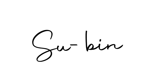 Also we have Su-bin name is the best signature style. Create professional handwritten signature collection using Autography-DOLnW autograph style. Su-bin signature style 10 images and pictures png