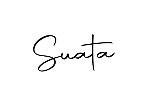 How to make Suata name signature. Use Autography-DOLnW style for creating short signs online. This is the latest handwritten sign. Suata signature style 10 images and pictures png