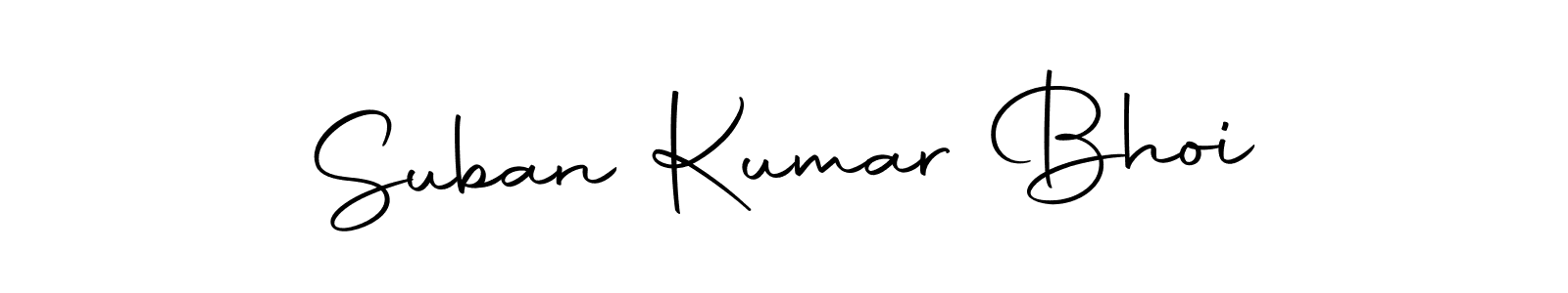 Similarly Autography-DOLnW is the best handwritten signature design. Signature creator online .You can use it as an online autograph creator for name Suban Kumar Bhoi. Suban Kumar Bhoi signature style 10 images and pictures png