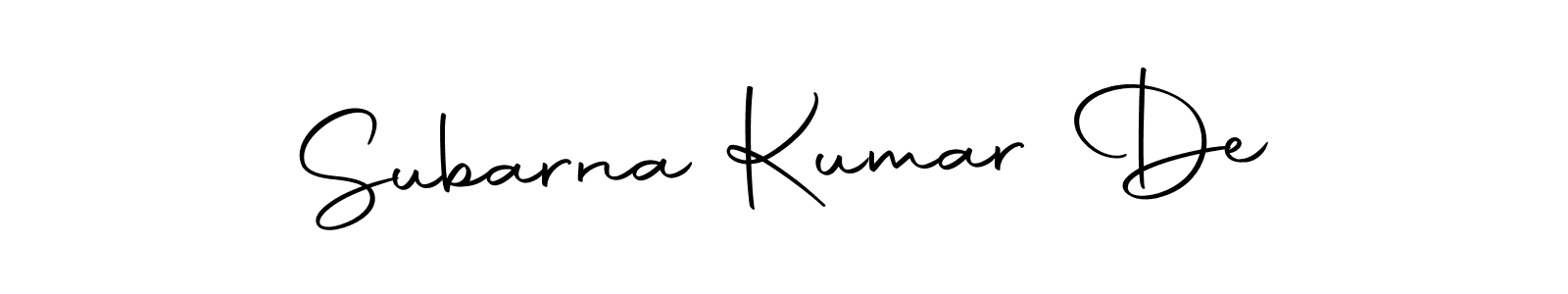 Here are the top 10 professional signature styles for the name Subarna Kumar De. These are the best autograph styles you can use for your name. Subarna Kumar De signature style 10 images and pictures png
