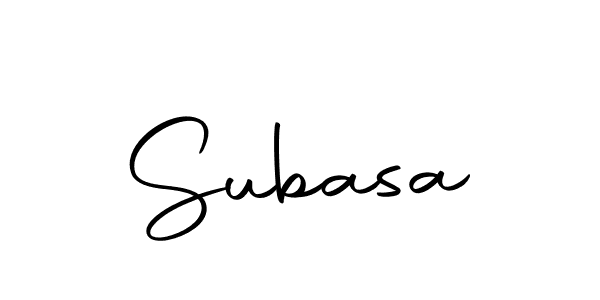 Make a beautiful signature design for name Subasa. With this signature (Autography-DOLnW) style, you can create a handwritten signature for free. Subasa signature style 10 images and pictures png