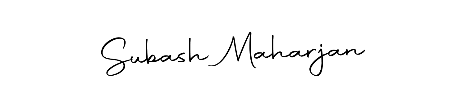 How to make Subash Maharjan signature? Autography-DOLnW is a professional autograph style. Create handwritten signature for Subash Maharjan name. Subash Maharjan signature style 10 images and pictures png