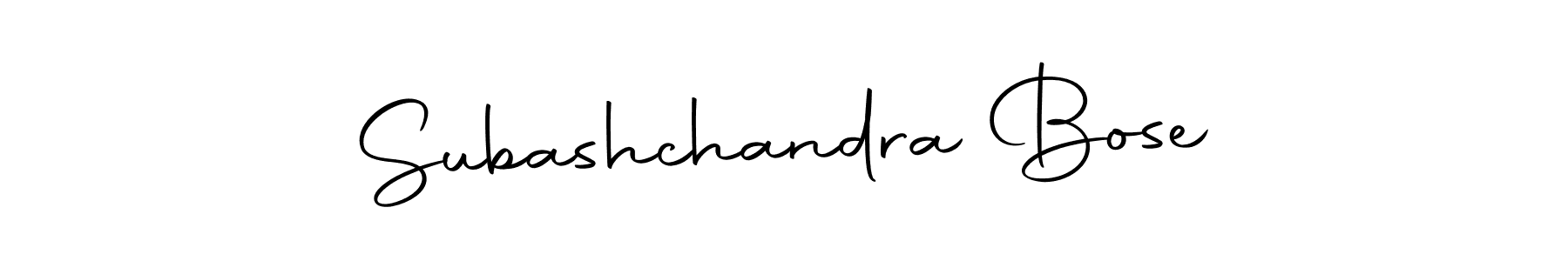 Make a beautiful signature design for name Subashchandra Bose. Use this online signature maker to create a handwritten signature for free. Subashchandra Bose signature style 10 images and pictures png