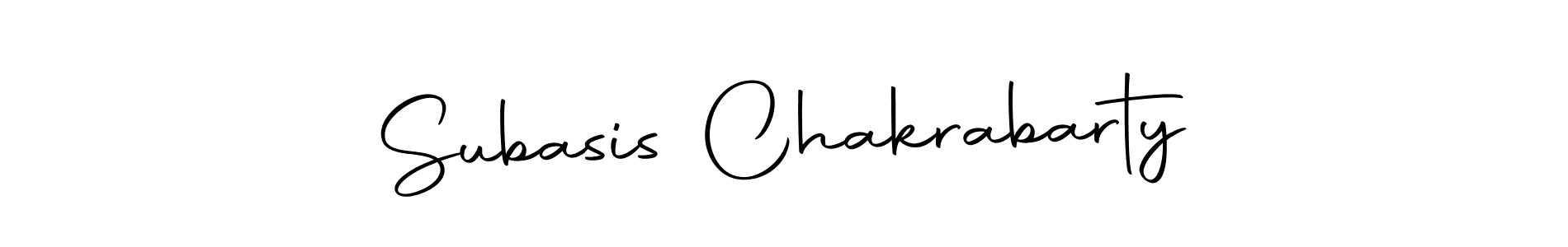 Subasis Chakrabarty stylish signature style. Best Handwritten Sign (Autography-DOLnW) for my name. Handwritten Signature Collection Ideas for my name Subasis Chakrabarty. Subasis Chakrabarty signature style 10 images and pictures png