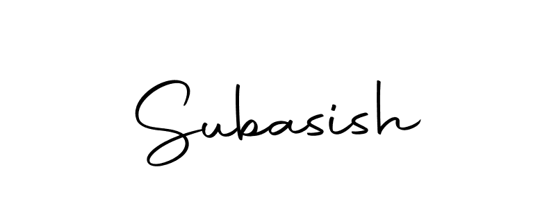 Also we have Subasish name is the best signature style. Create professional handwritten signature collection using Autography-DOLnW autograph style. Subasish signature style 10 images and pictures png