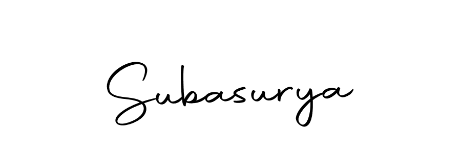 It looks lik you need a new signature style for name Subasurya. Design unique handwritten (Autography-DOLnW) signature with our free signature maker in just a few clicks. Subasurya signature style 10 images and pictures png