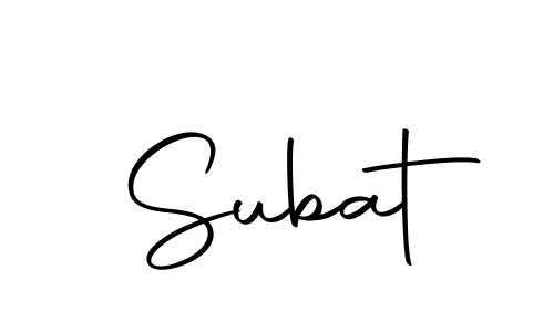 Subat stylish signature style. Best Handwritten Sign (Autography-DOLnW) for my name. Handwritten Signature Collection Ideas for my name Subat. Subat signature style 10 images and pictures png