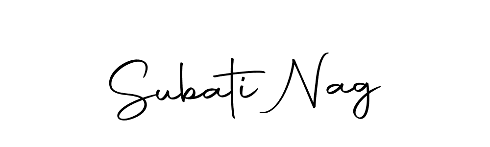 How to make Subati Nag name signature. Use Autography-DOLnW style for creating short signs online. This is the latest handwritten sign. Subati Nag signature style 10 images and pictures png