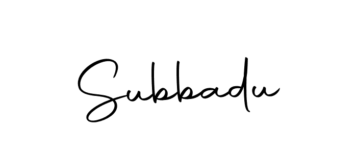 The best way (Autography-DOLnW) to make a short signature is to pick only two or three words in your name. The name Subbadu include a total of six letters. For converting this name. Subbadu signature style 10 images and pictures png