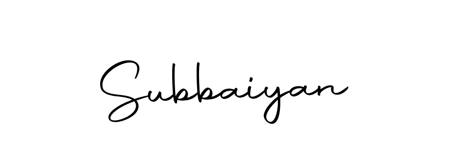 Make a beautiful signature design for name Subbaiyan. Use this online signature maker to create a handwritten signature for free. Subbaiyan signature style 10 images and pictures png