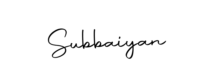 Make a beautiful signature design for name Subbaiyan. Use this online signature maker to create a handwritten signature for free. Subbaiyan signature style 10 images and pictures png