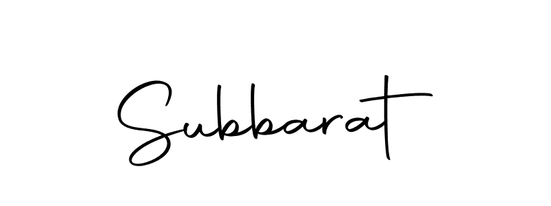 You can use this online signature creator to create a handwritten signature for the name Subbarat. This is the best online autograph maker. Subbarat signature style 10 images and pictures png