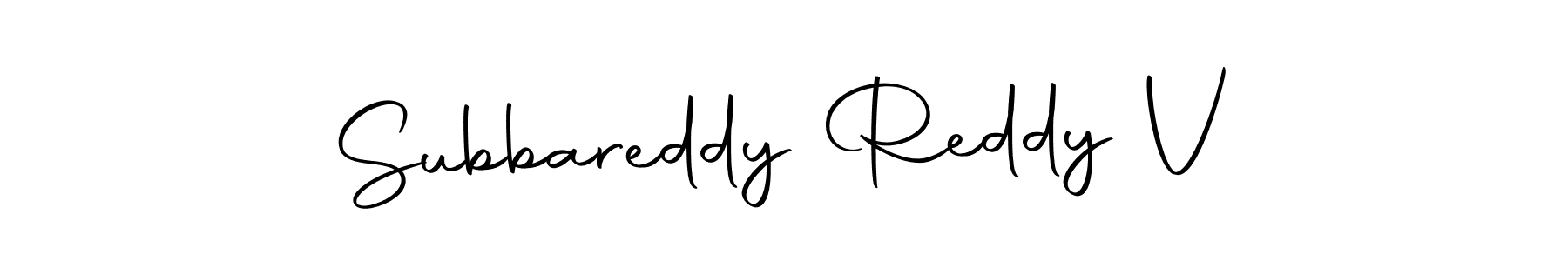 Similarly Autography-DOLnW is the best handwritten signature design. Signature creator online .You can use it as an online autograph creator for name Subbareddy Reddy V. Subbareddy Reddy V signature style 10 images and pictures png