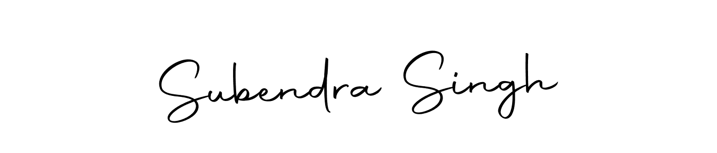 Use a signature maker to create a handwritten signature online. With this signature software, you can design (Autography-DOLnW) your own signature for name Subendra Singh. Subendra Singh signature style 10 images and pictures png