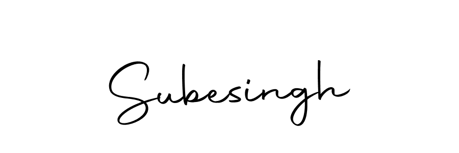 Make a beautiful signature design for name Subesingh. Use this online signature maker to create a handwritten signature for free. Subesingh signature style 10 images and pictures png