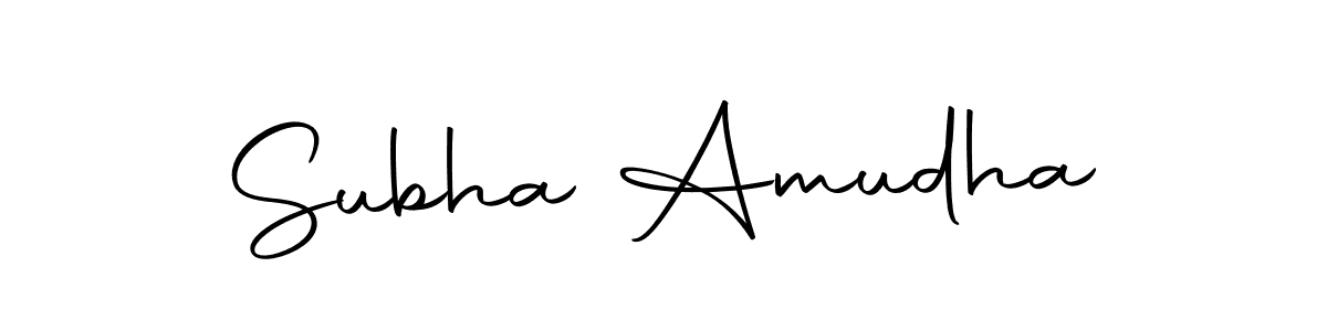 if you are searching for the best signature style for your name Subha Amudha. so please give up your signature search. here we have designed multiple signature styles  using Autography-DOLnW. Subha Amudha signature style 10 images and pictures png
