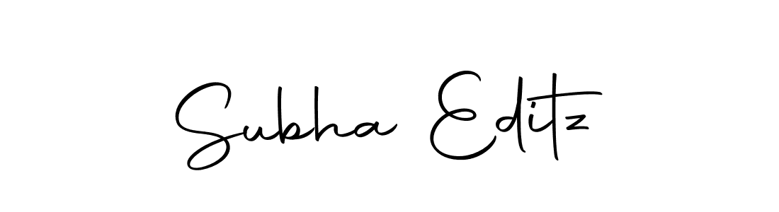 if you are searching for the best signature style for your name Subha Editz. so please give up your signature search. here we have designed multiple signature styles  using Autography-DOLnW. Subha Editz signature style 10 images and pictures png