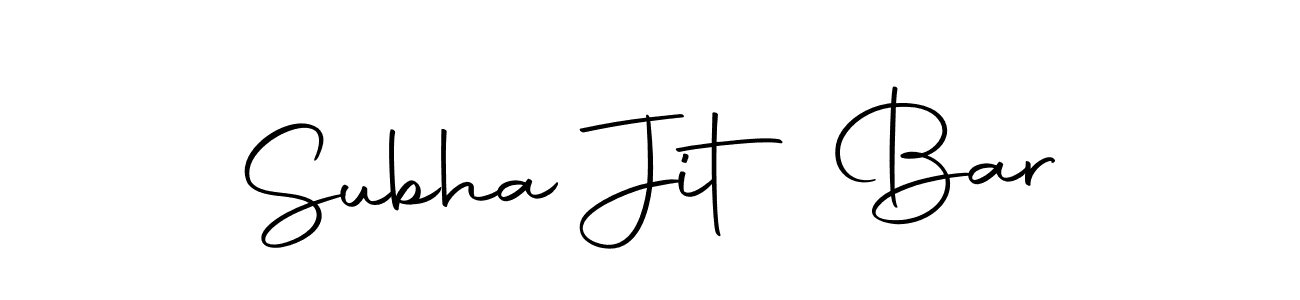 It looks lik you need a new signature style for name Subha Jit Bar. Design unique handwritten (Autography-DOLnW) signature with our free signature maker in just a few clicks. Subha Jit Bar signature style 10 images and pictures png