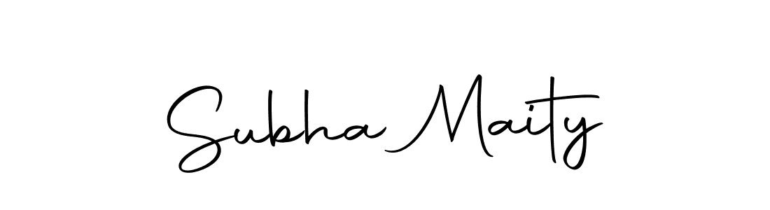 Design your own signature with our free online signature maker. With this signature software, you can create a handwritten (Autography-DOLnW) signature for name Subha Maity. Subha Maity signature style 10 images and pictures png