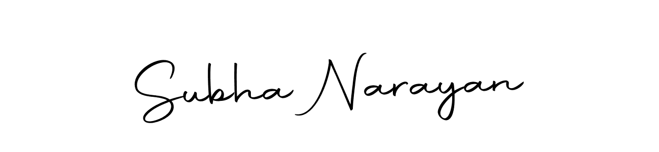 Once you've used our free online signature maker to create your best signature Autography-DOLnW style, it's time to enjoy all of the benefits that Subha Narayan name signing documents. Subha Narayan signature style 10 images and pictures png