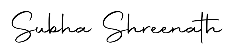 A sleek calligraphic signature for name Subha Shreenath utilizing Autography-DOLnW styling. Great for adding personal signatures to photos and art. Subha Shreenath signature style 10 images and pictures png
