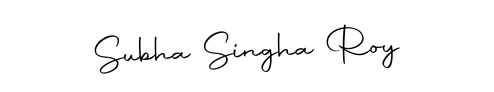 Autography-DOLnW is a professional signature style that is perfect for those who want to add a touch of class to their signature. It is also a great choice for those who want to make their signature more unique. Get Subha Singha Roy name to fancy signature for free. Subha Singha Roy signature style 10 images and pictures png