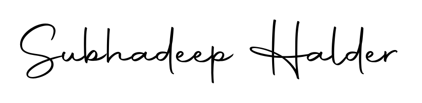 Master the art of signing with Subhadeep Halder written in fluent Autography-DOLnW script. A great template to practice and refine your handwriting. Subhadeep Halder signature style 10 images and pictures png