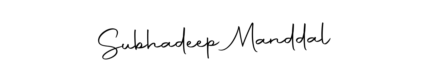 Use a signature maker to create a handwritten signature online. With this signature software, you can design (Autography-DOLnW) your own signature for name Subhadeep Manddal. Subhadeep Manddal signature style 10 images and pictures png