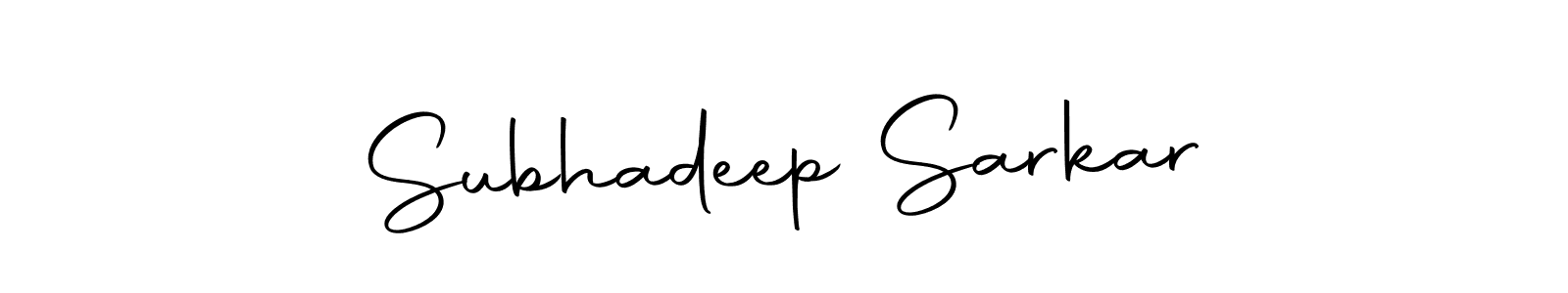 Make a short Subhadeep Sarkar signature style. Manage your documents anywhere anytime using Autography-DOLnW. Create and add eSignatures, submit forms, share and send files easily. Subhadeep Sarkar signature style 10 images and pictures png