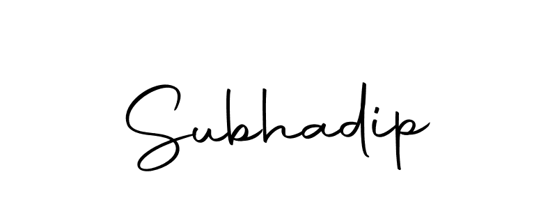 if you are searching for the best signature style for your name Subhadip. so please give up your signature search. here we have designed multiple signature styles  using Autography-DOLnW. Subhadip signature style 10 images and pictures png