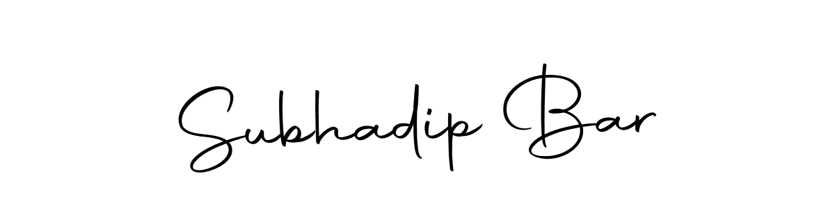 How to make Subhadip Bar signature? Autography-DOLnW is a professional autograph style. Create handwritten signature for Subhadip Bar name. Subhadip Bar signature style 10 images and pictures png