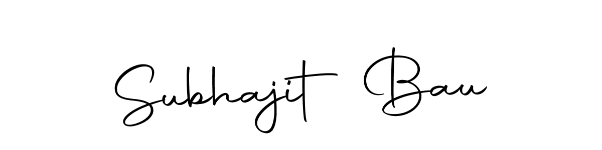 Make a beautiful signature design for name Subhajit Bau. Use this online signature maker to create a handwritten signature for free. Subhajit Bau signature style 10 images and pictures png